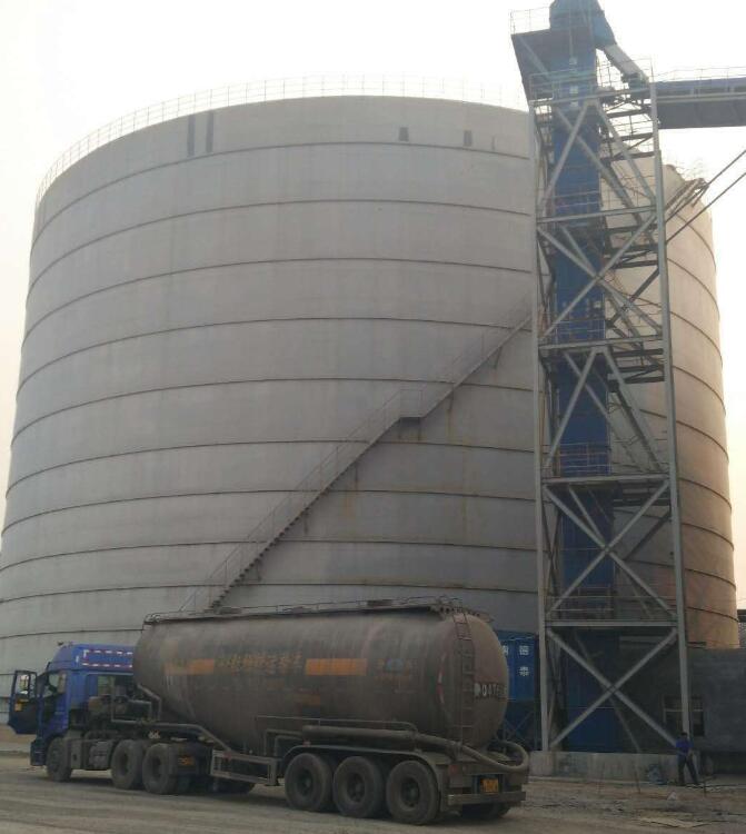 山亭5万吨钢板库