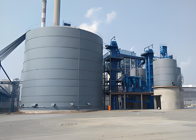 山亭1万吨钢板仓